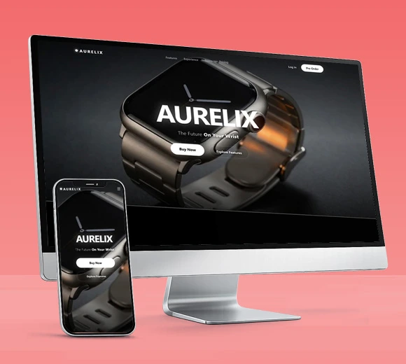Aurelix 3D Website